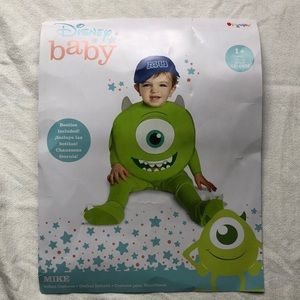 Mike - Monsters Inc. Halloween costume, 12-18 months.